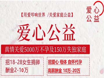 那坡捐卵助孕生子 爱心志愿者招募